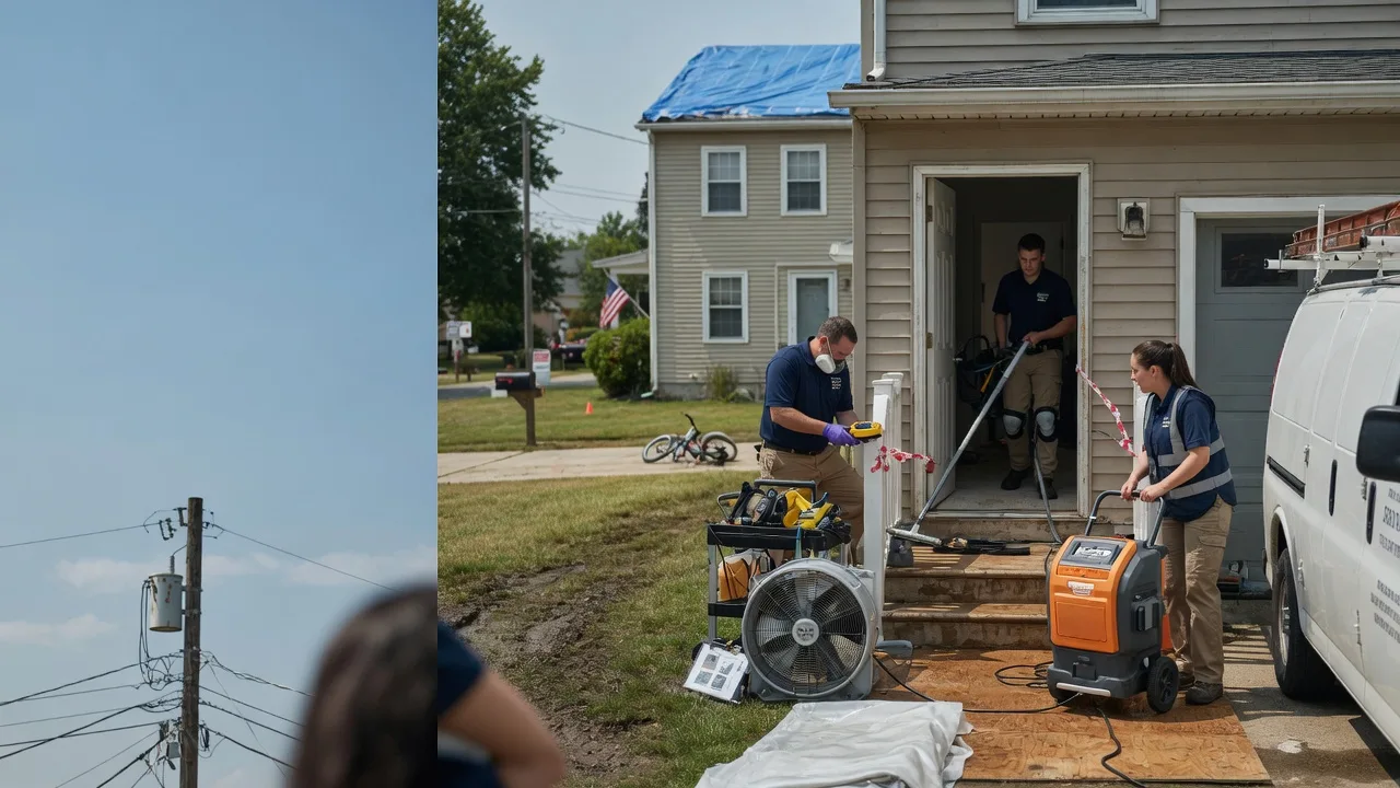 Water Damage Repair in Angola, IN near me